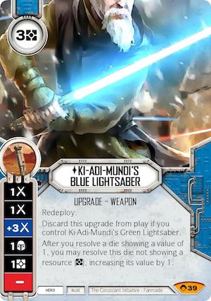 Ki-Adi-Mundi's Blue Lightsaber
