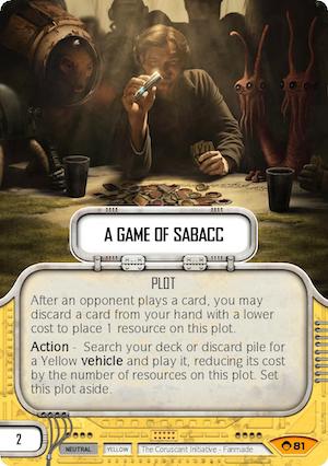 A Game of Sabacc