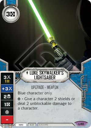Luke Skywalker's Lichtschwert