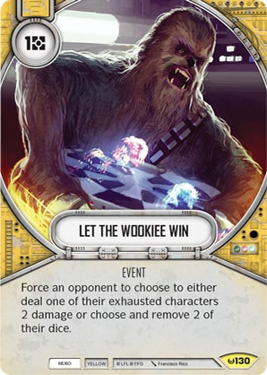Lass den Wookiee gewinnen
