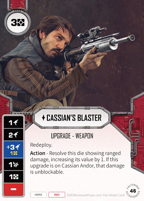 Cassian's Blaster